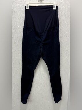 Great Expectations Navy Blue Skinny Leg Maternity Jeans Sz( 4-6)